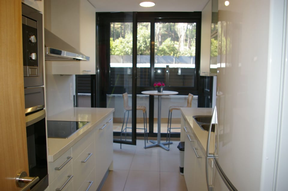 Apartment, 2 Bedrooms | Private kitchen | Fridge, microwave, stovetop, dishwasher