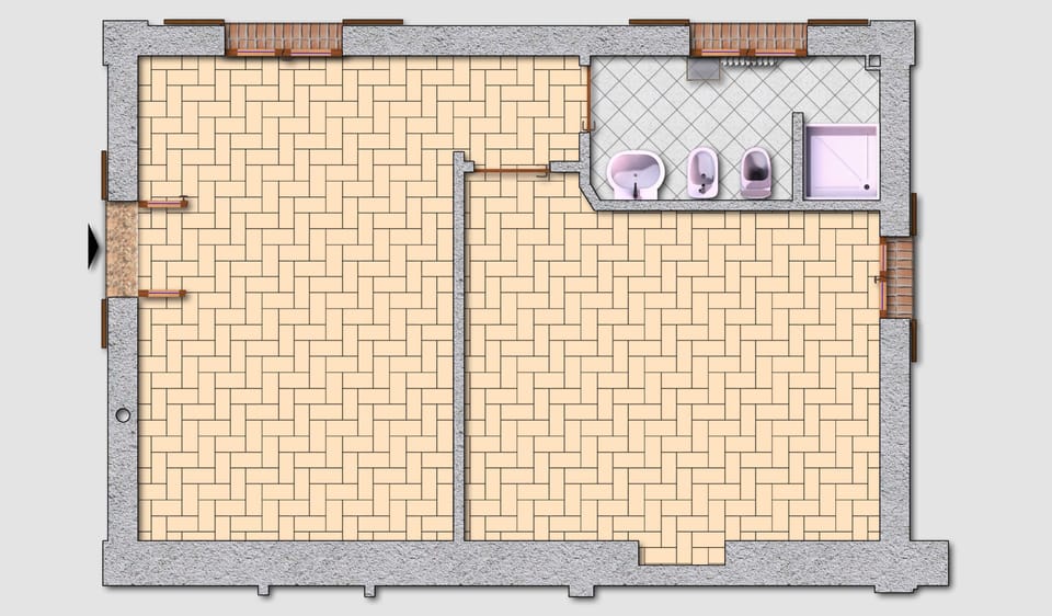 Classic Apartment, 1 Bedroom | Floor plan