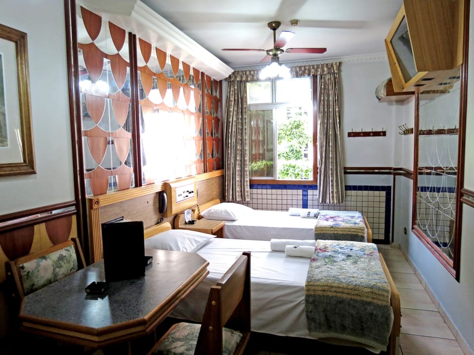 Minibar, desk, blackout drapes, free WiFi