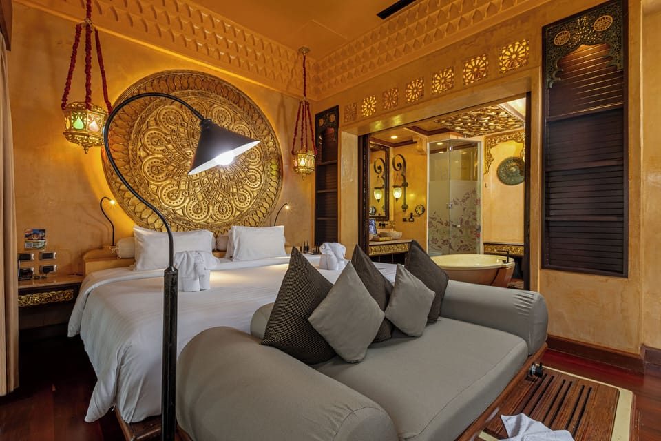 Room, Pool Access (Baray Villa) | In-room safe, individually decorated, laptop workspace, blackout drapes