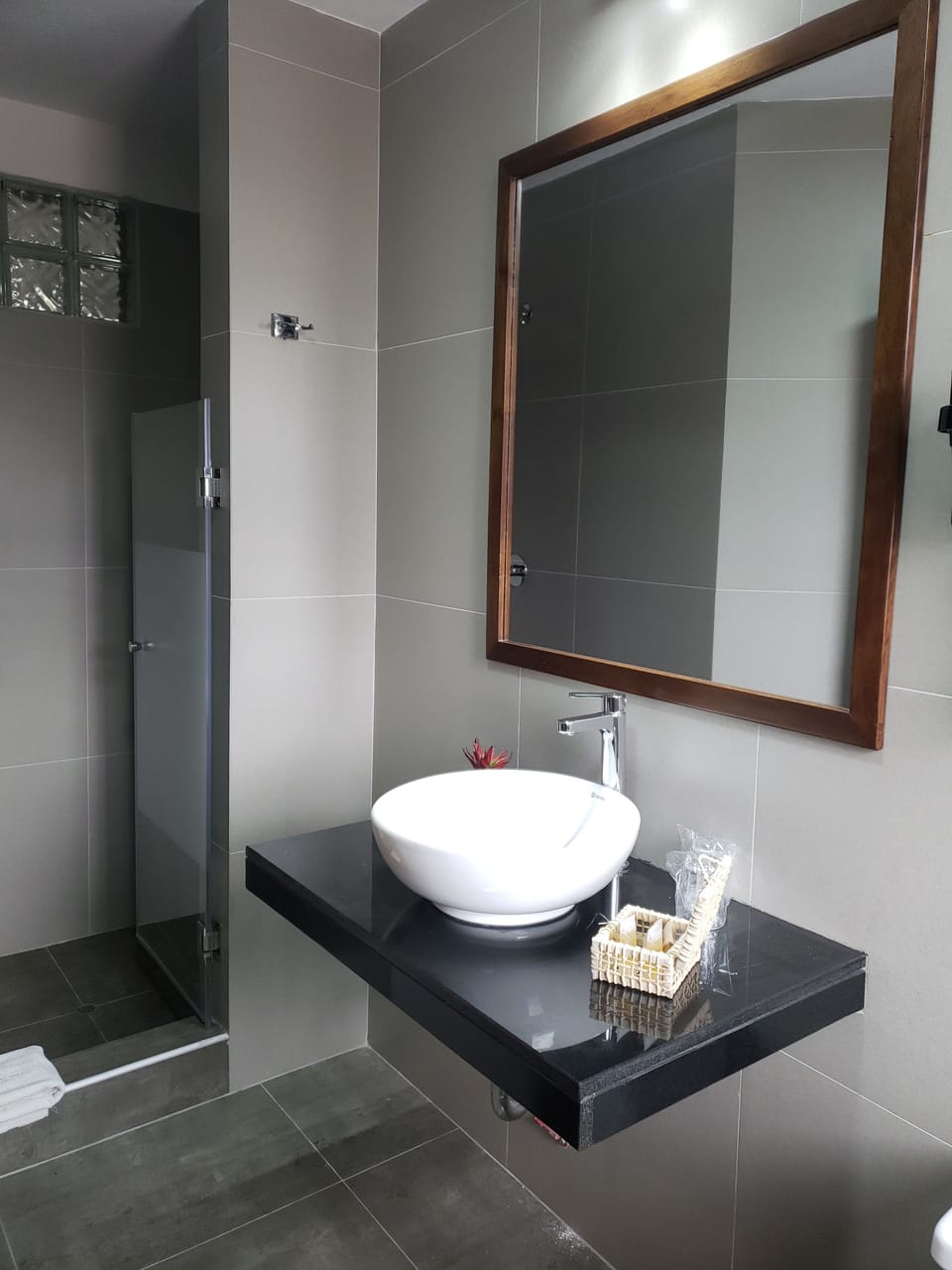 Deluxe Room, Refrigerator, City View | Bathroom | Shower, free toiletries, hair dryer, towels