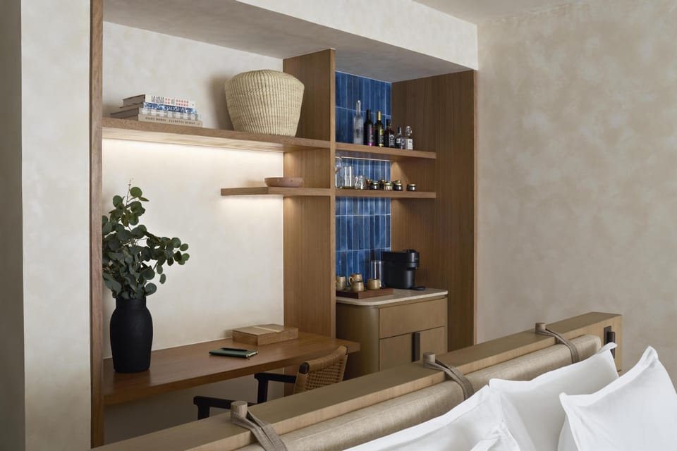 Premium bedding, minibar (some free items), in-room safe