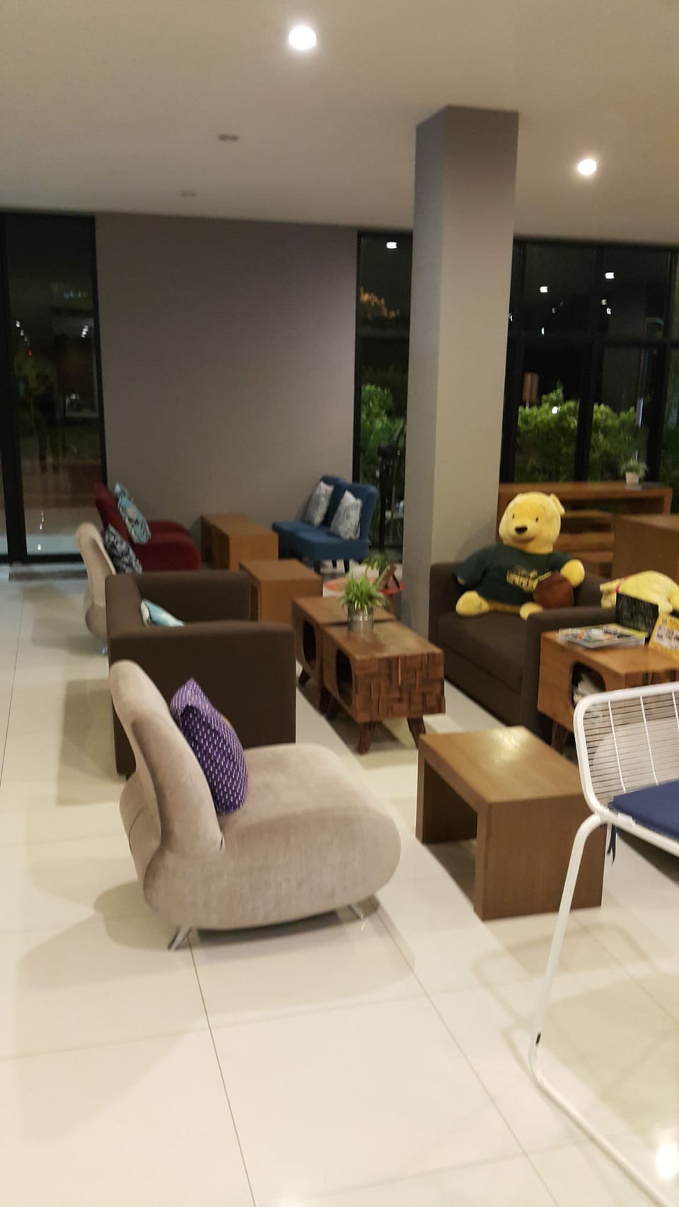 Lobby sitting area