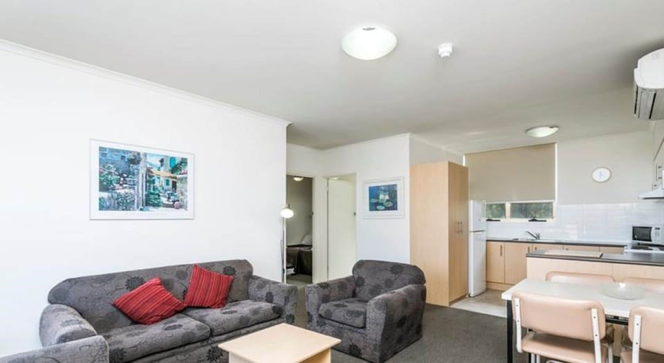 2 Bedroom Apartment  | Living area | Flat-screen TV, DVD player