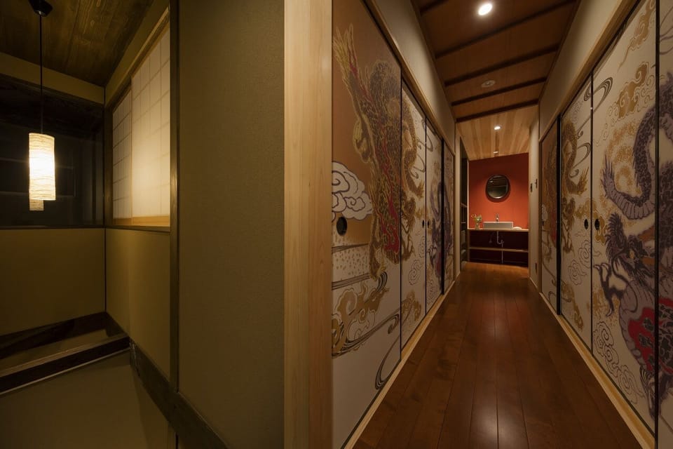 Private Machiya Townhouse (2 Single Beds and 4 Japanse Futon) | Hallway