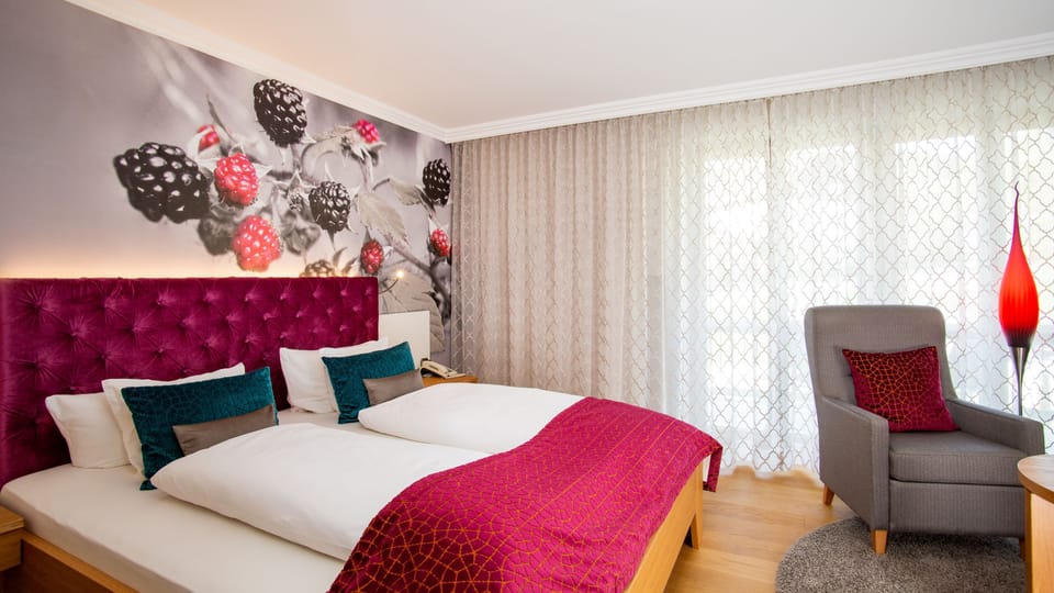 Double Room (Themendoppelzimmer) | Premium bedding, minibar, in-room safe, desk