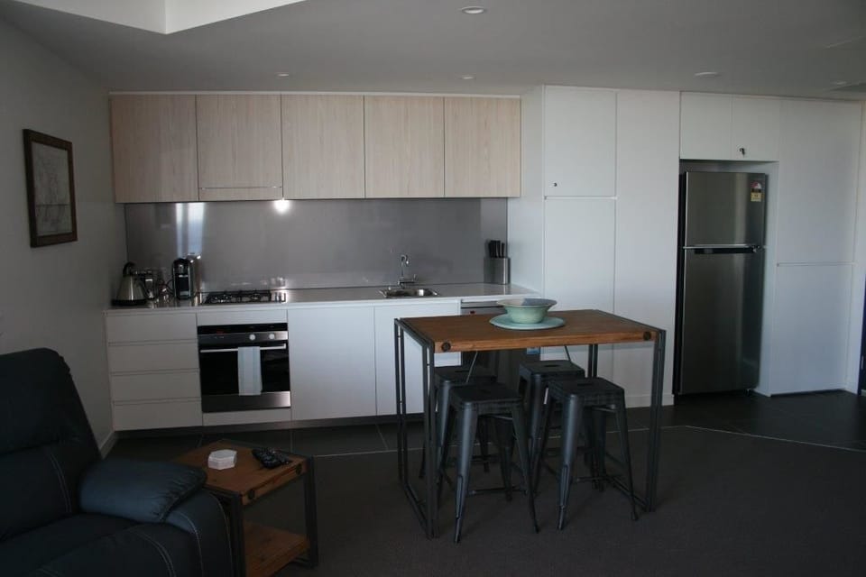 Apartment 2 | Private kitchen | Coffee/tea maker, fridge, microwave, oven