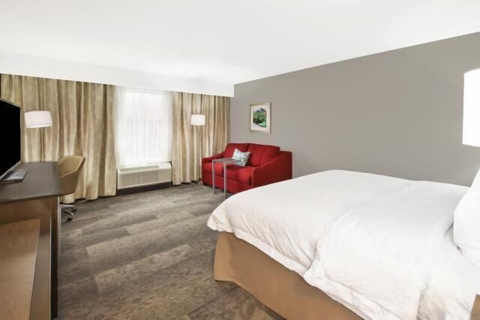 Room, 1 King Bed with Sofa bed, Non Smoking, Refrigerator & Microwave | In-room safe, desk, blackout drapes, iron/ironing board