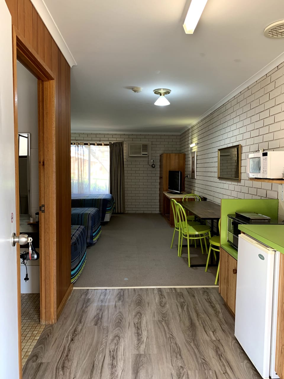 Family Room | Minibar, desk, laptop workspace, blackout drapes