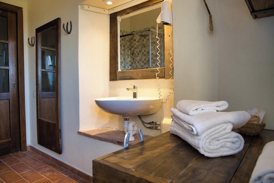 Deluxe Quadruple Room | Bathroom | Shower, free toiletries, hair dryer, bidet