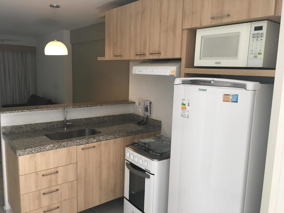 Standard Apartment | Shared kitchen | Fridge, microwave, oven, stovetop