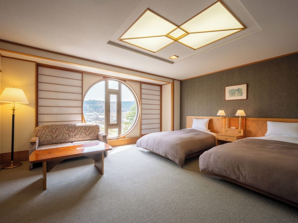 Special Japanese-Western Style Room, Non-smoking | In-room safe, desk, free WiFi, bed sheets