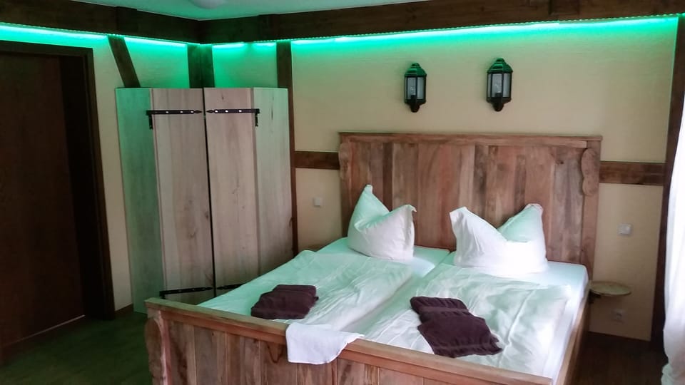 Basic Double Room, 1 Queen Bed | Free WiFi, bed sheets