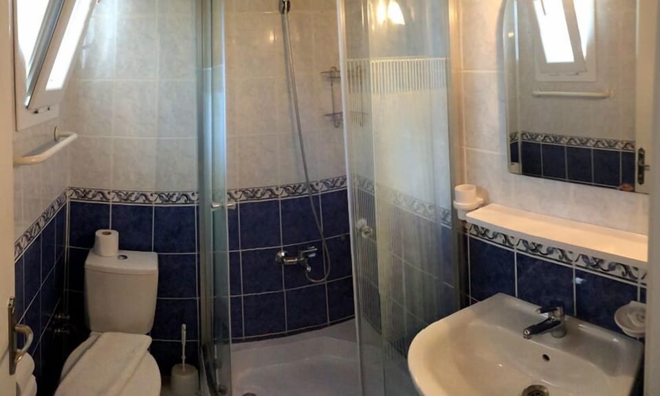 Standard Room | Bathroom | Shower, hair dryer, towels
