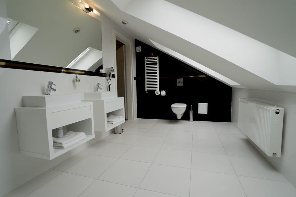Deluxe Double Room | Bathroom | Free toiletries, hair dryer, towels