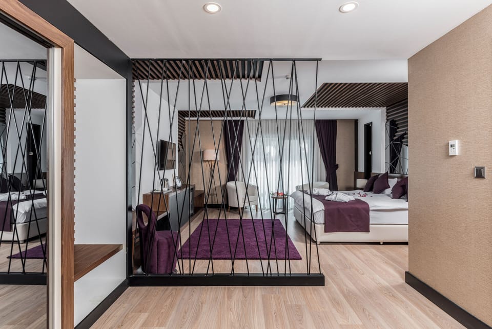 Minibar, laptop workspace, iron/ironing board, free WiFi