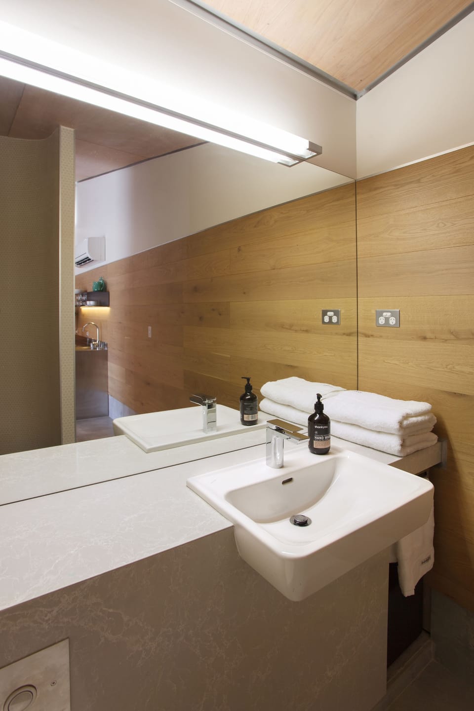 Studio 2 | Bathroom | Shower, rainfall showerhead, designer toiletries, hair dryer