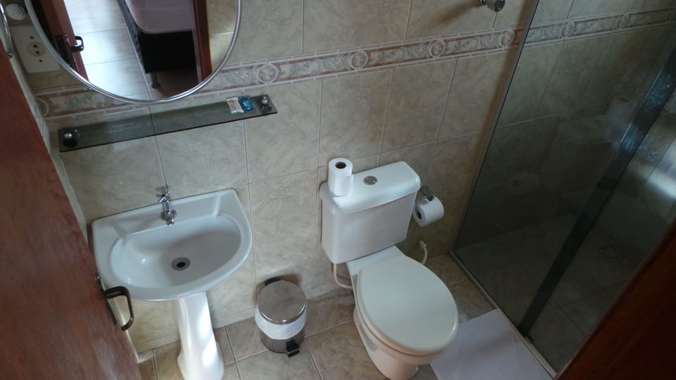 Double Room Single Use | Bathroom | Shower, free toiletries, hair dryer, towels