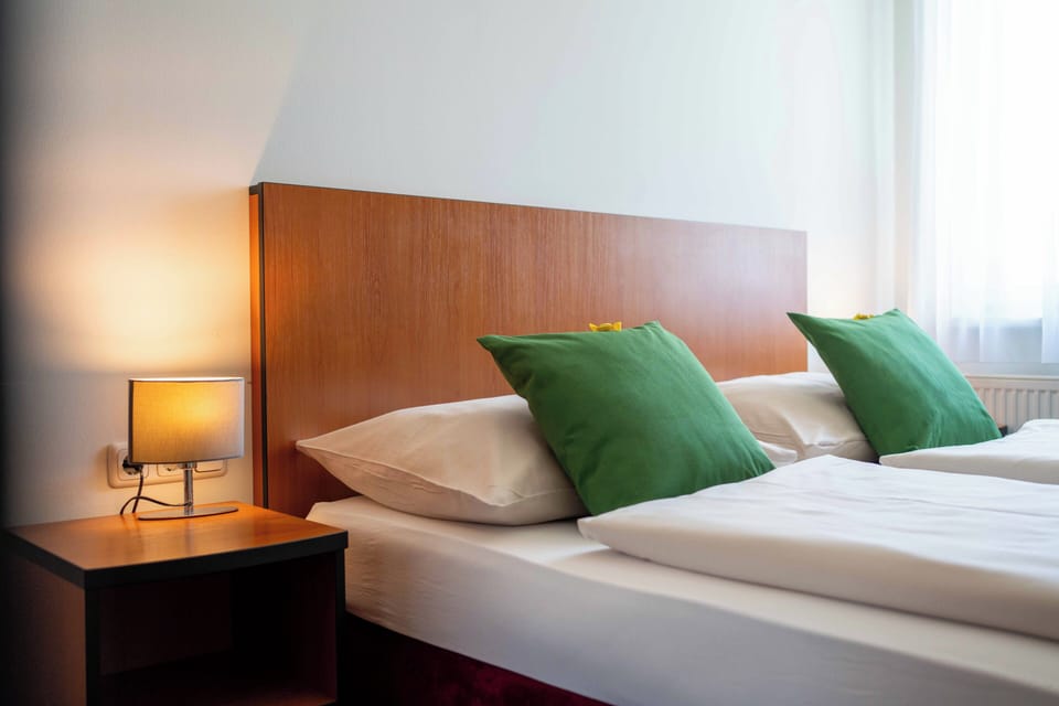 Desk, blackout drapes, WiFi (free), bed sheets