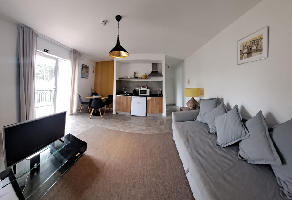 Superior Quadruple Room, 1 Bedroom | Living area | 32-inch LED TV with satellite channels, TV