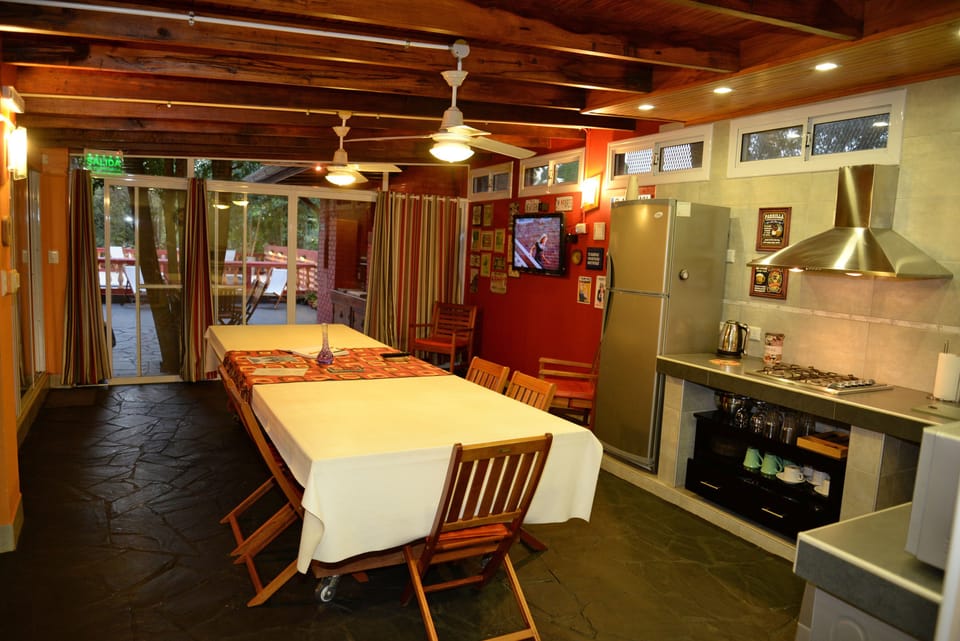 Family Suite, 1 Bedroom, Pool Access, Garden View | Private kitchen | Fridge, microwave, electric kettle, paper towels