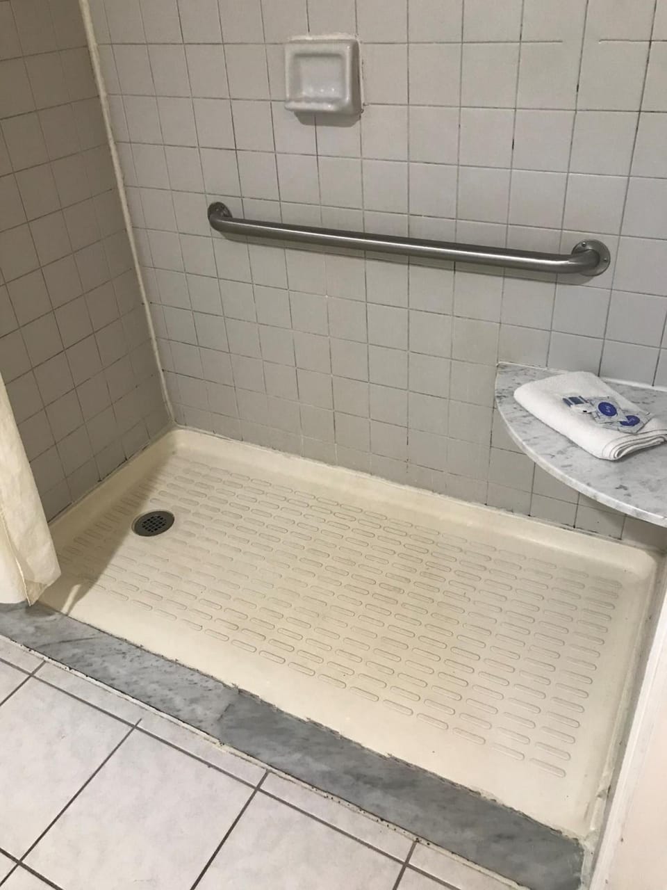 Hair dryer, towels