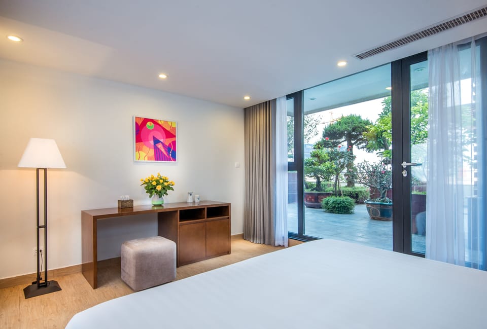 Executive Studio, Balcony, City View | Garden