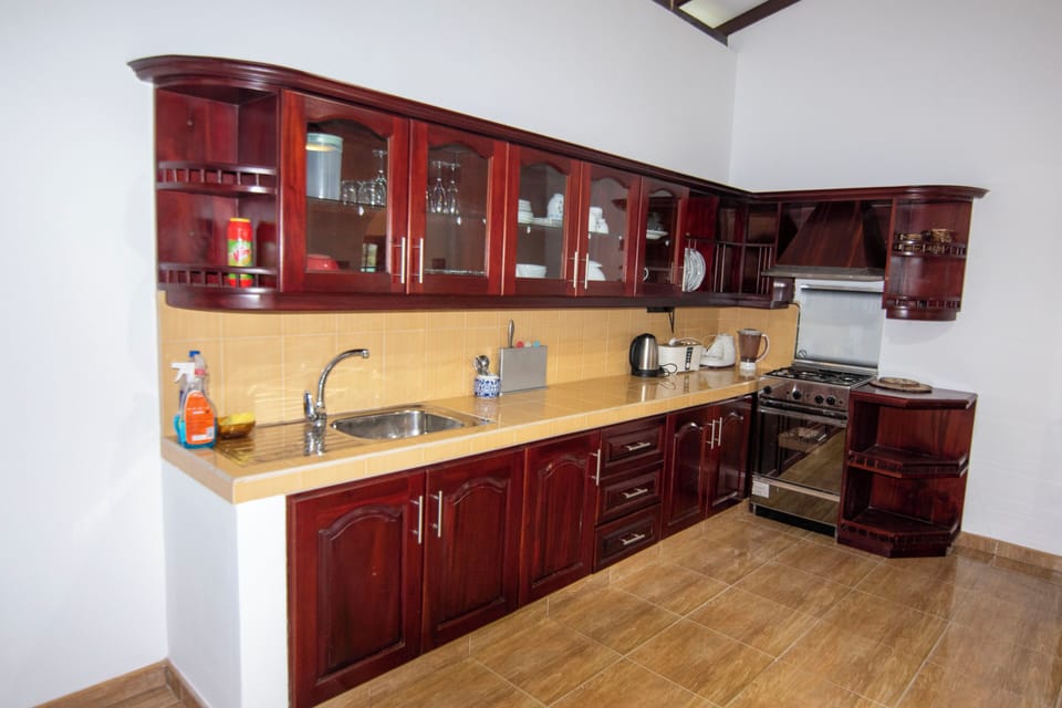 Deluxe Apartment, 3 Bedrooms | Private kitchen | Coffee/tea maker