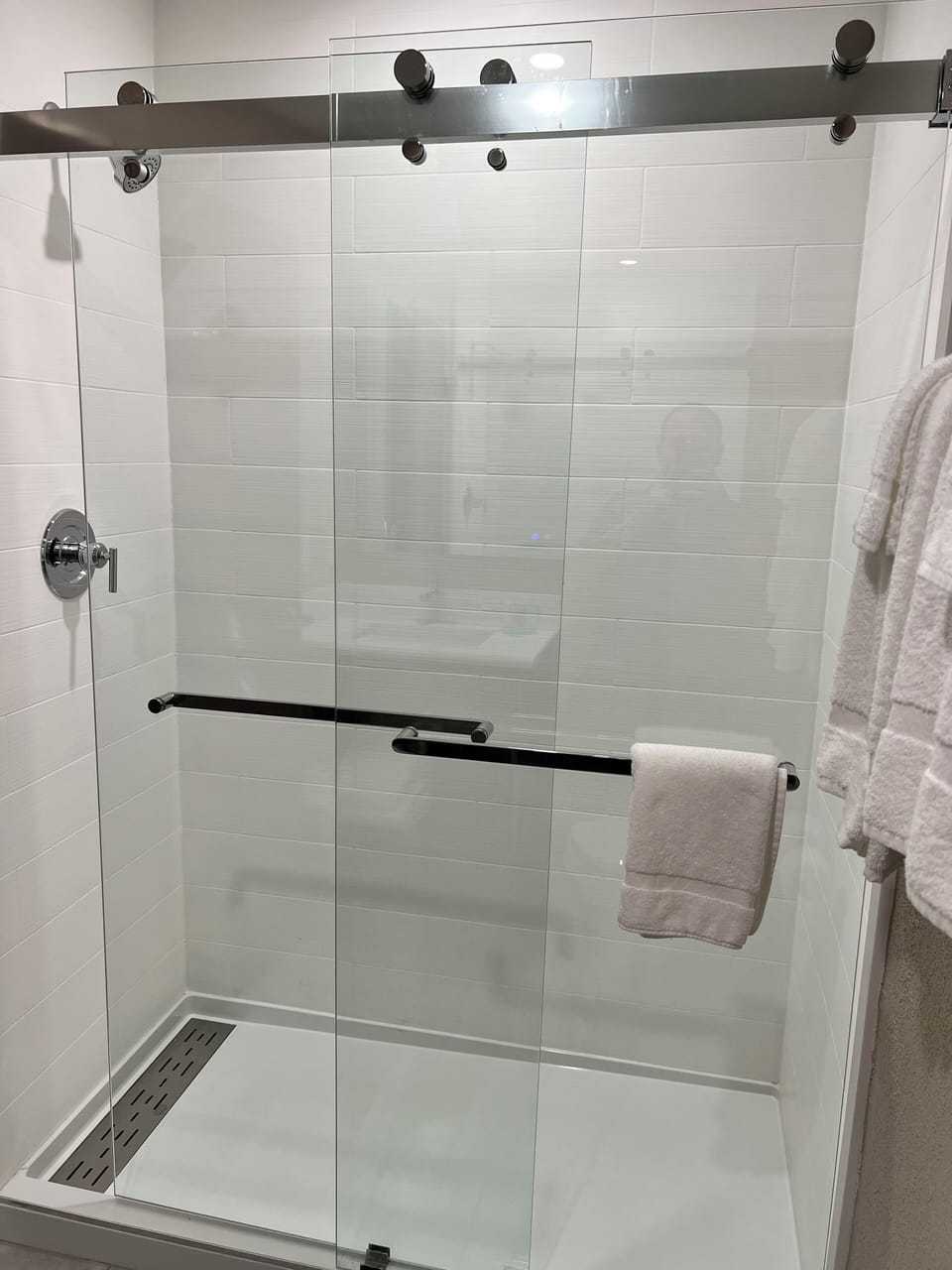 Free toiletries, hair dryer, towels, soap