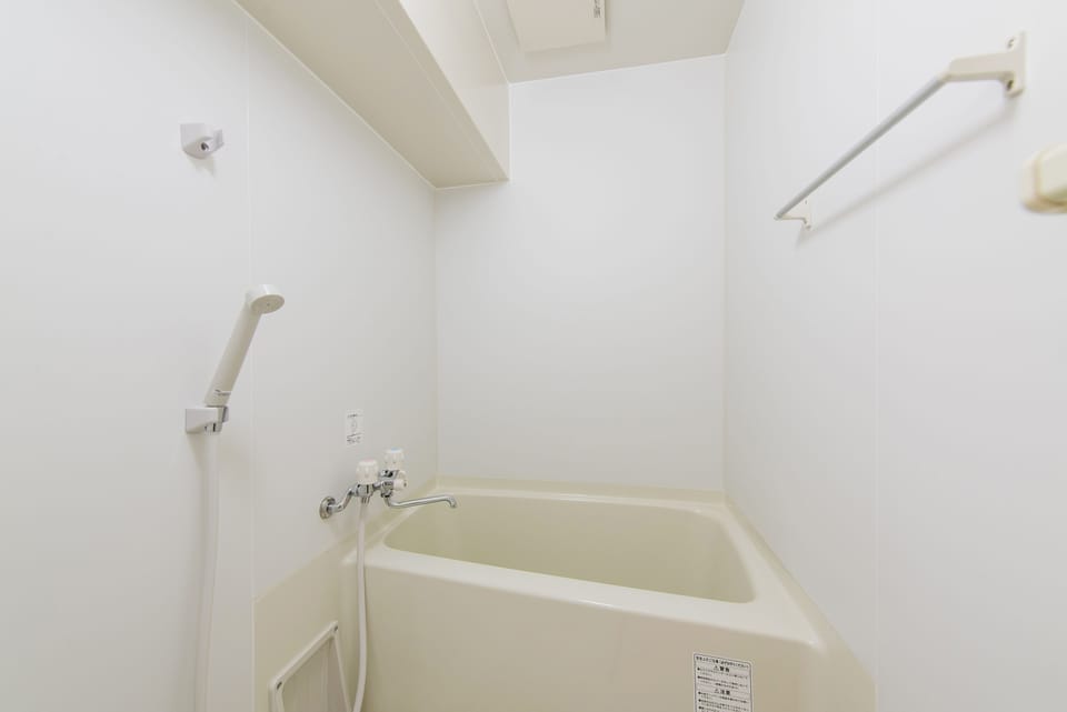 Separate tub and shower, free toiletries, hair dryer, bathrobes