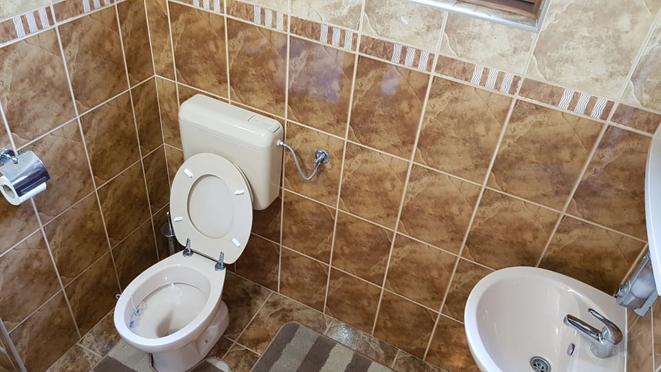 Studio, Ground Floor | Bathroom | Shower, free toiletries, hair dryer, towels