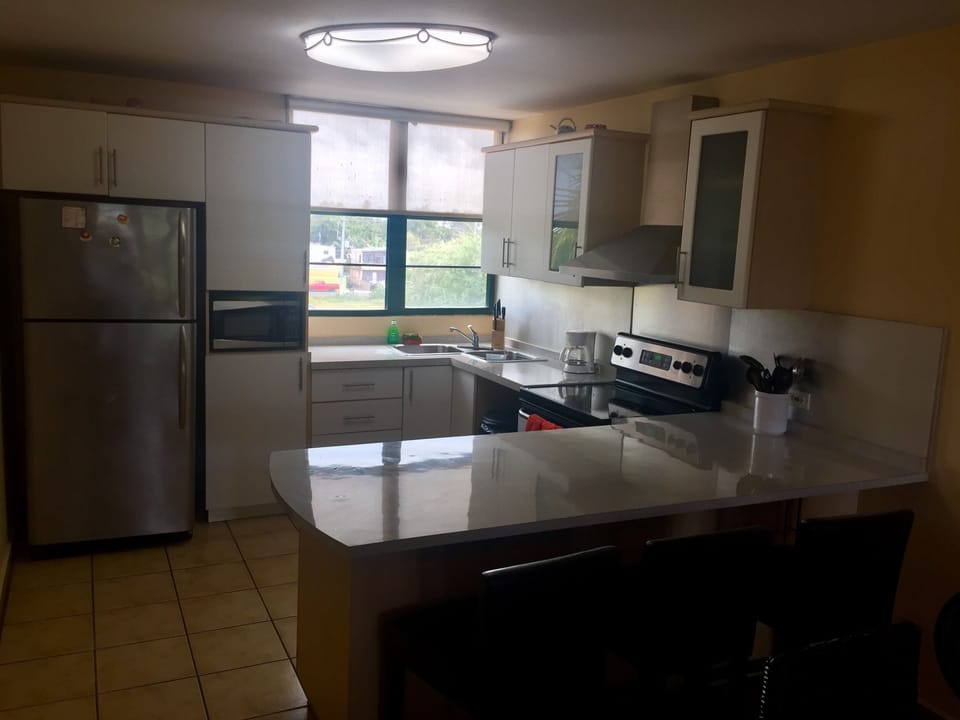 Apartment, 3 Bedrooms | Private kitchen | Coffee/tea maker, fridge, microwave, oven