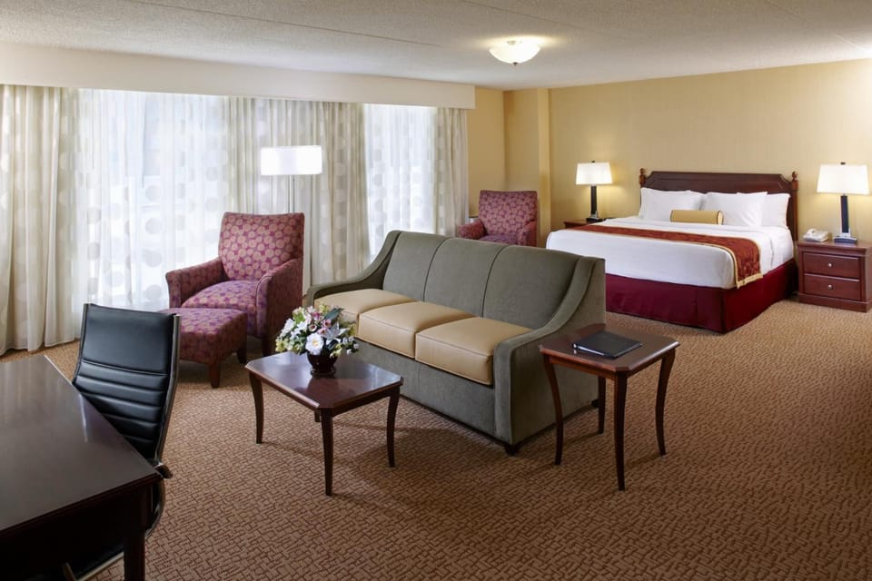 In-room safe, desk, blackout drapes, iron/ironing board