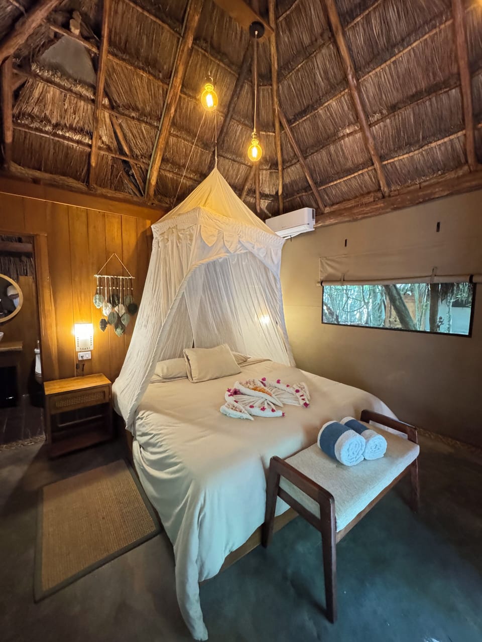 Superior Bungalow, 1 King Bed, Terrace, Ground Floor | Down comforters, free WiFi, bed sheets