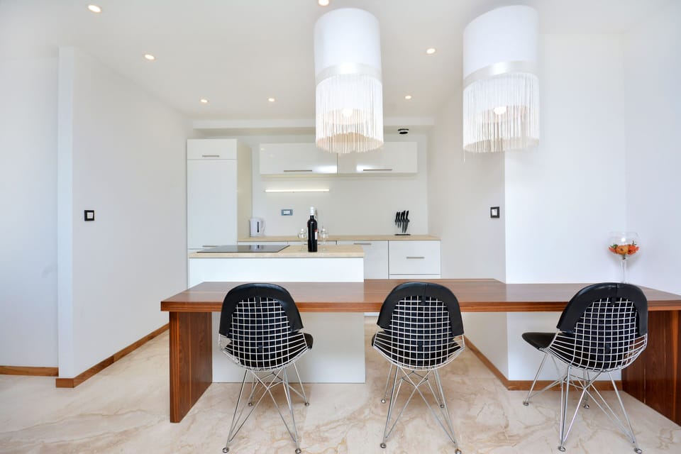 Luxury Villa, Multiple Bedrooms, Terrace, Ocean View | Private kitchen | Fridge, oven, stovetop, dishwasher