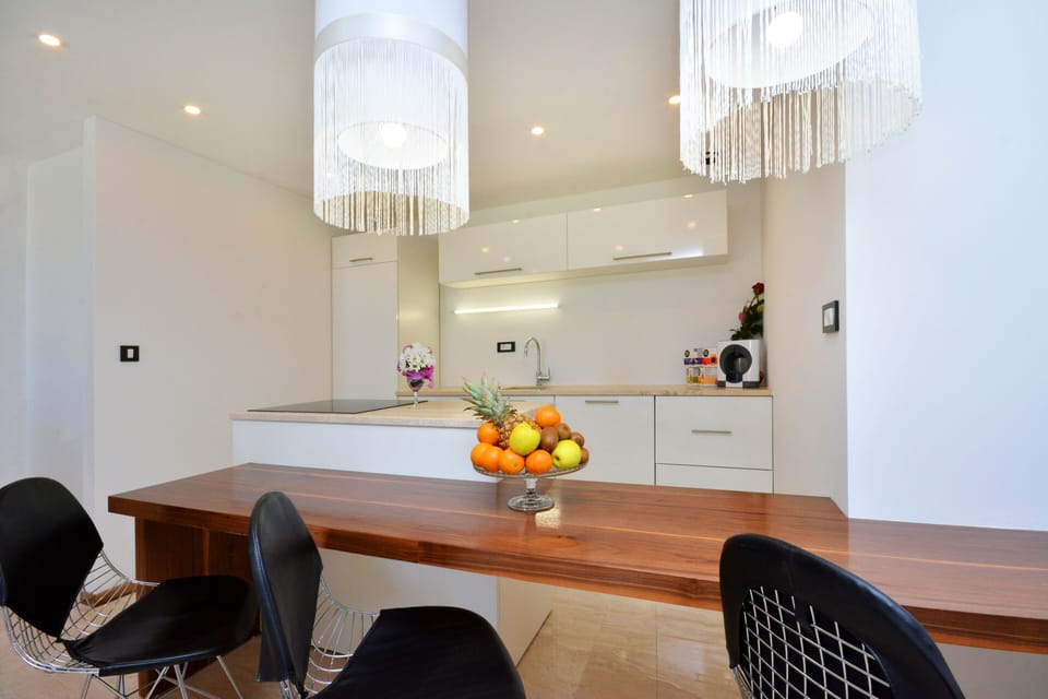 Luxury Villa, Multiple Bedrooms, Terrace, Ocean View | Private kitchen | Fridge, oven, stovetop, dishwasher