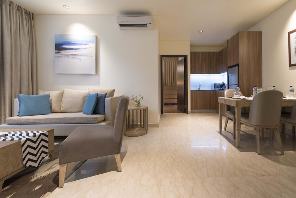 Executive Room, 2 Bedrooms | Premium bedding, desk, laptop workspace, soundproofing