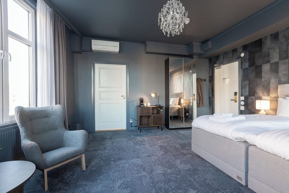 Junior Studio Suite | Individually decorated, desk, laptop workspace, iron/ironing board