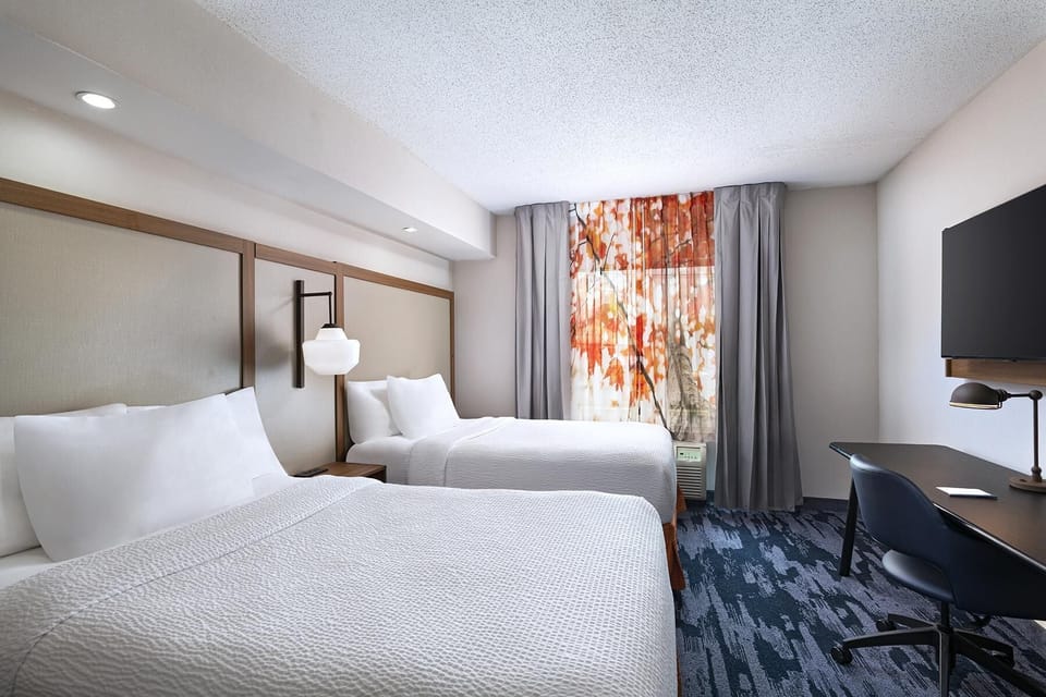 Suite, Multiple Beds | Premium bedding, pillowtop beds, desk, iron/ironing board