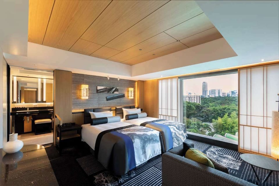 The Main Shin-Edo Suite with Cypress Bath, Non-Smoking | Down comforters, in-room safe, individually furnished, desk