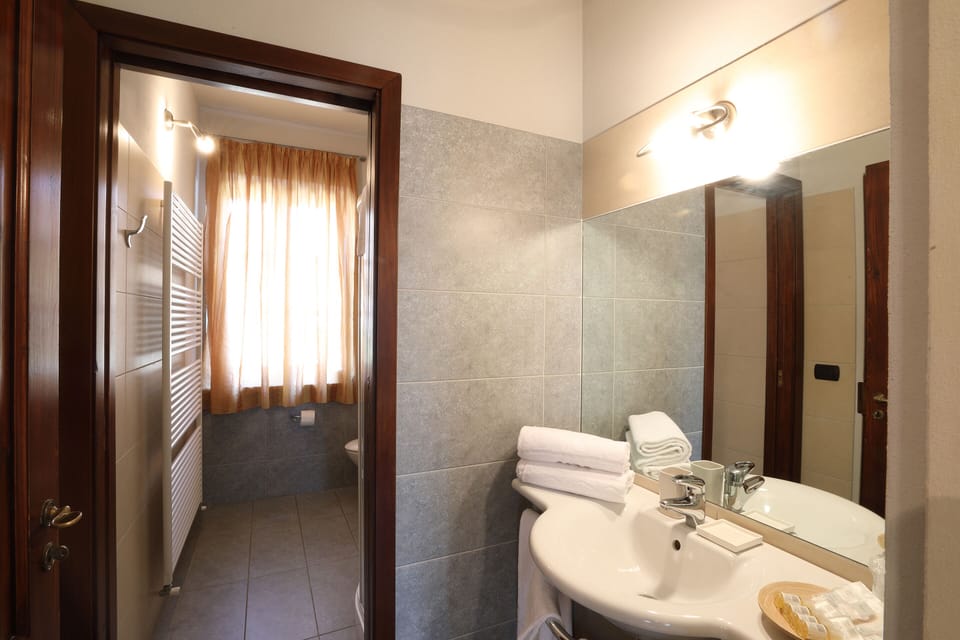 Suite | Bathroom | Shower, free toiletries, hair dryer, bidet