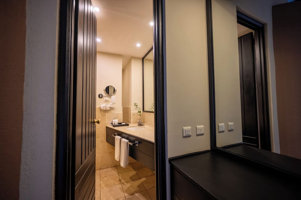 Deluxe Room | Bathroom | Shower, free toiletries, hair dryer, bathrobes