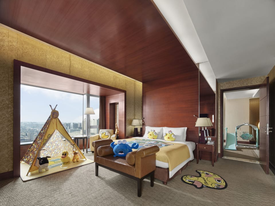 Two Bedroom Suite | 1 bedroom, premium bedding, free minibar items, in-room safe