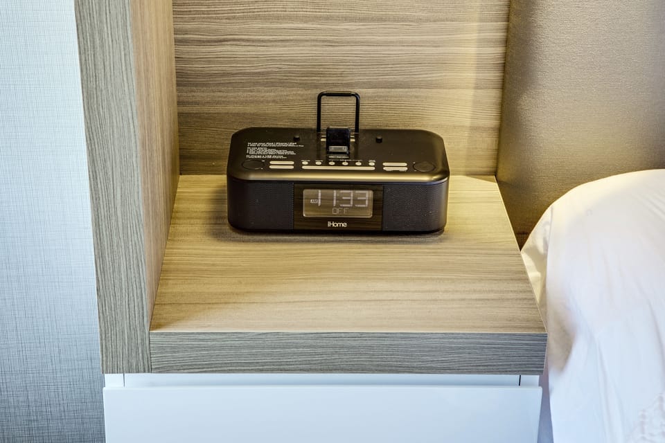 Pillowtop beds, in-room safe, desk, iron/ironing board