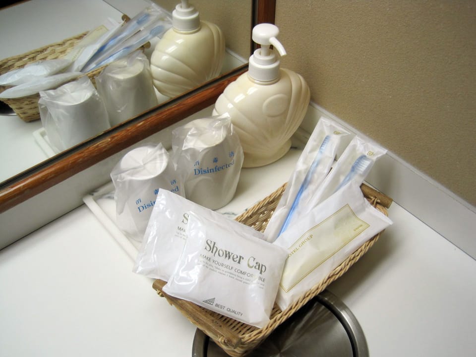 Japanese Style Room, 8 Tatami Mats | Bathroom | Shower, free toiletries, hair dryer, slippers