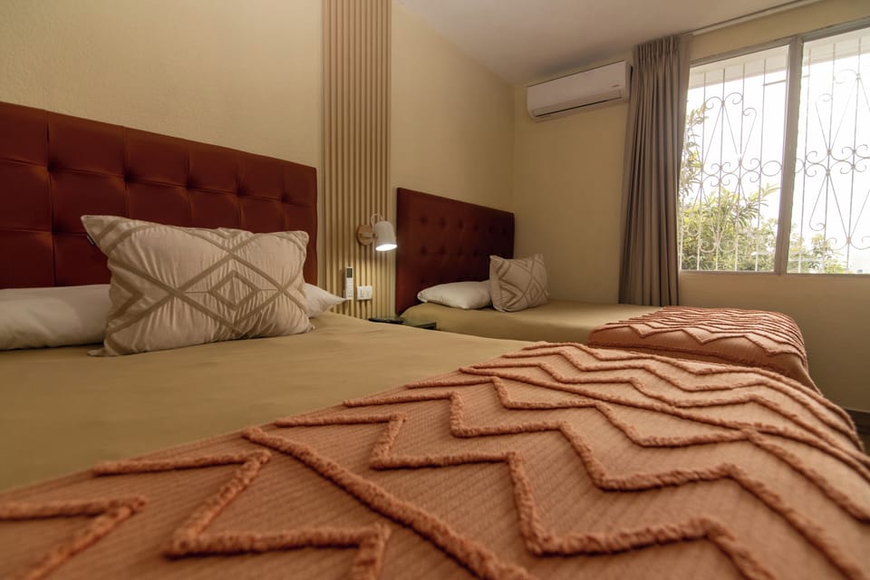 Superior Double Room, 2 Double Beds | In-room safe, desk, iron/ironing board (on request), WiFi (free)