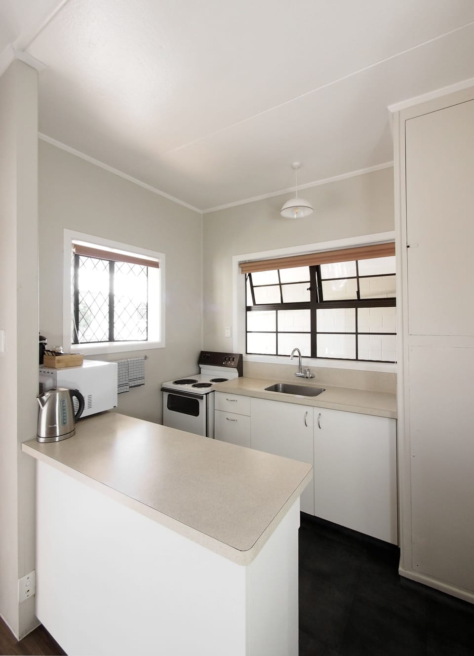 One Bedroom Family Apartment | Private kitchen | Coffee/tea maker, microwave, electric kettle, toaster