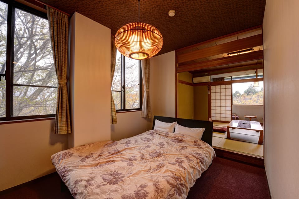 Japanese-Western Room, Non Smoking | In-room safe, desk, soundproofing, bed sheets