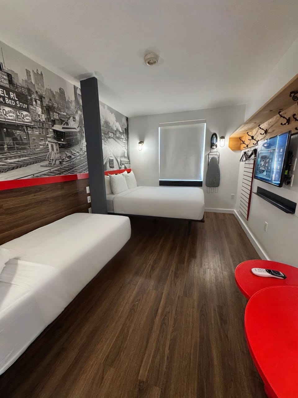 Premium bedding, blackout drapes, iron/ironing board, WiFi (free)