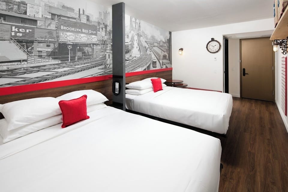Premium bedding, blackout drapes, iron/ironing board, WiFi (free)